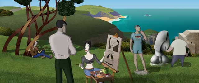 Ruben Brandt, coleccionista