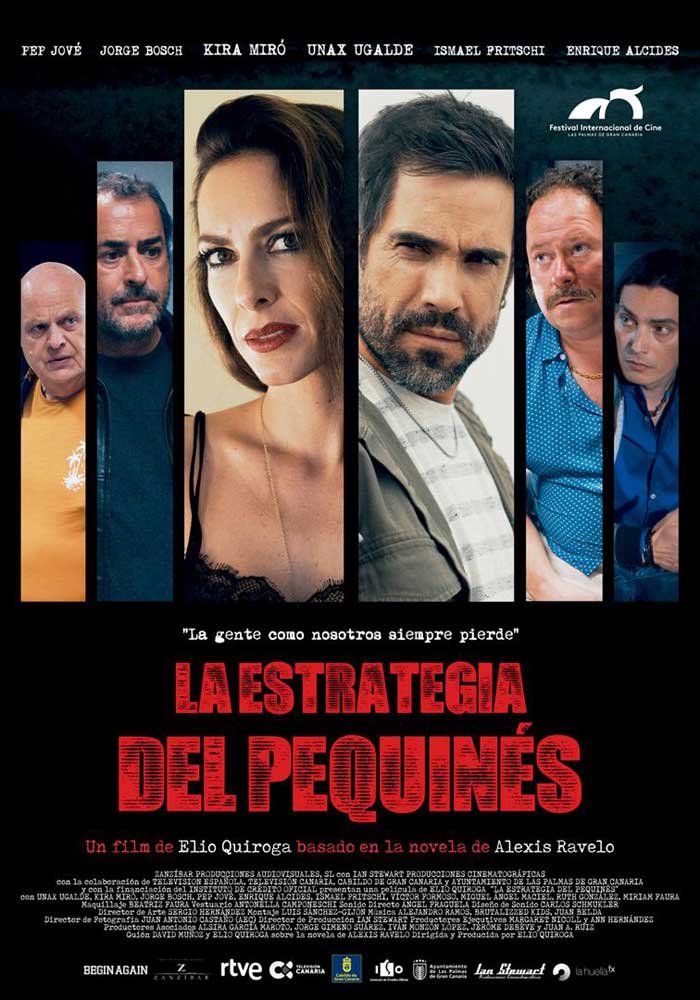La estrategia del pequinés - cartel