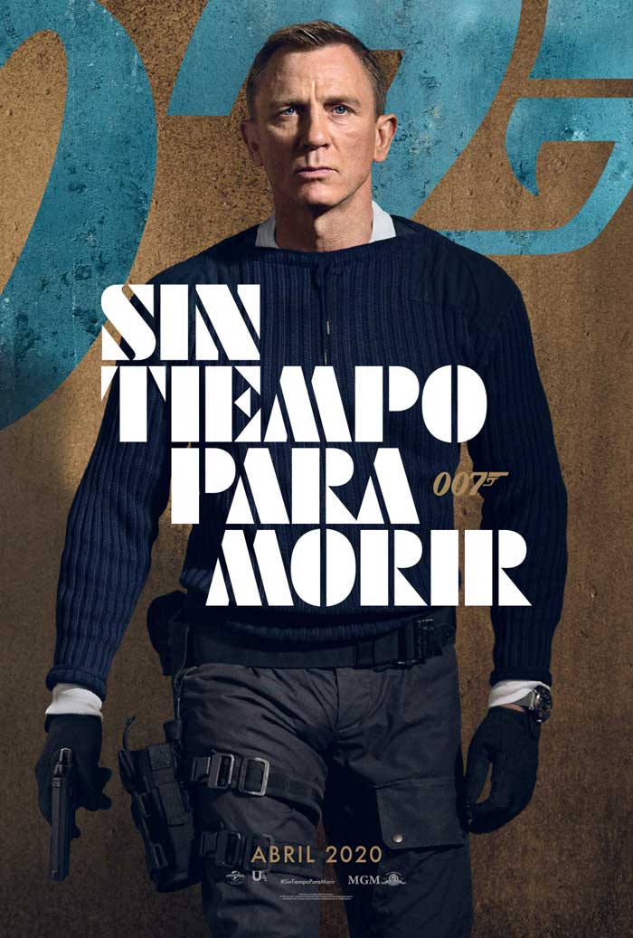 Sin tiempo para morir - cartel Daniel Craig