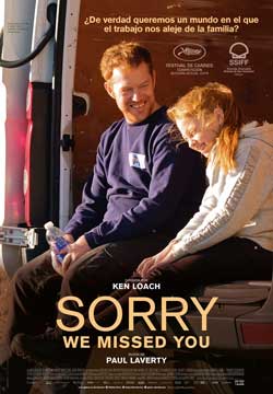 Cartel de Sorry we missed you