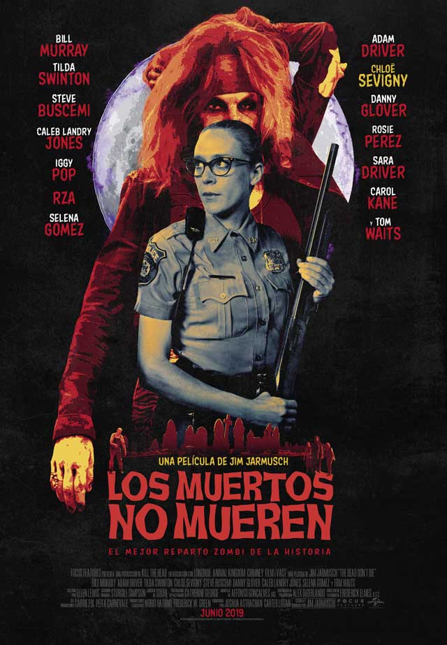 Los muertos no mueren - cartel Chloë Sevigny