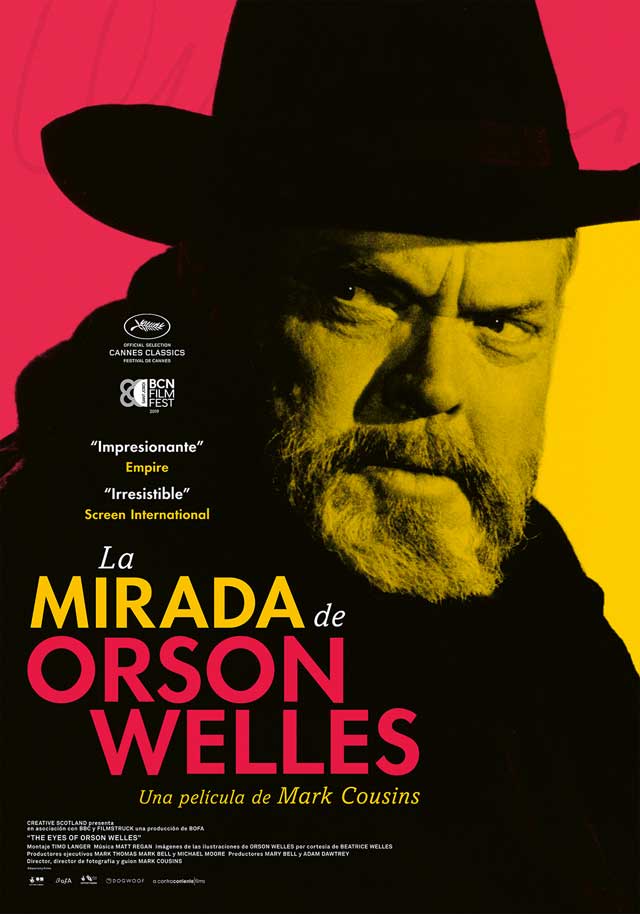 La mirada de Orson Welles - cartel