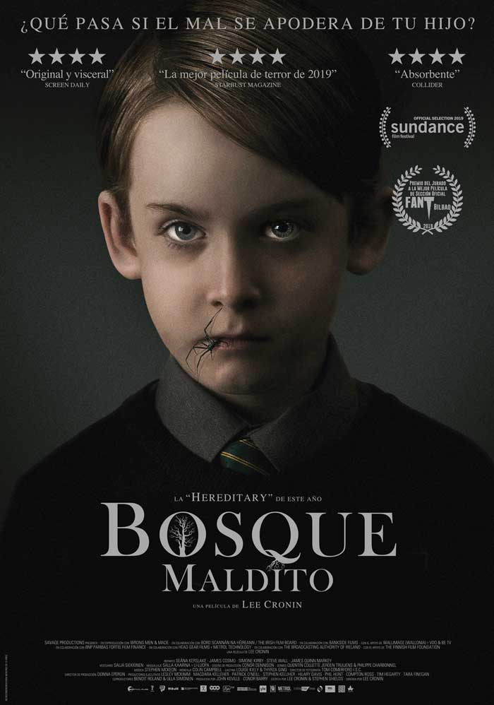 Bosque maldito - cartel