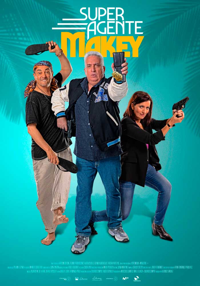 Superagente Makey - cartel