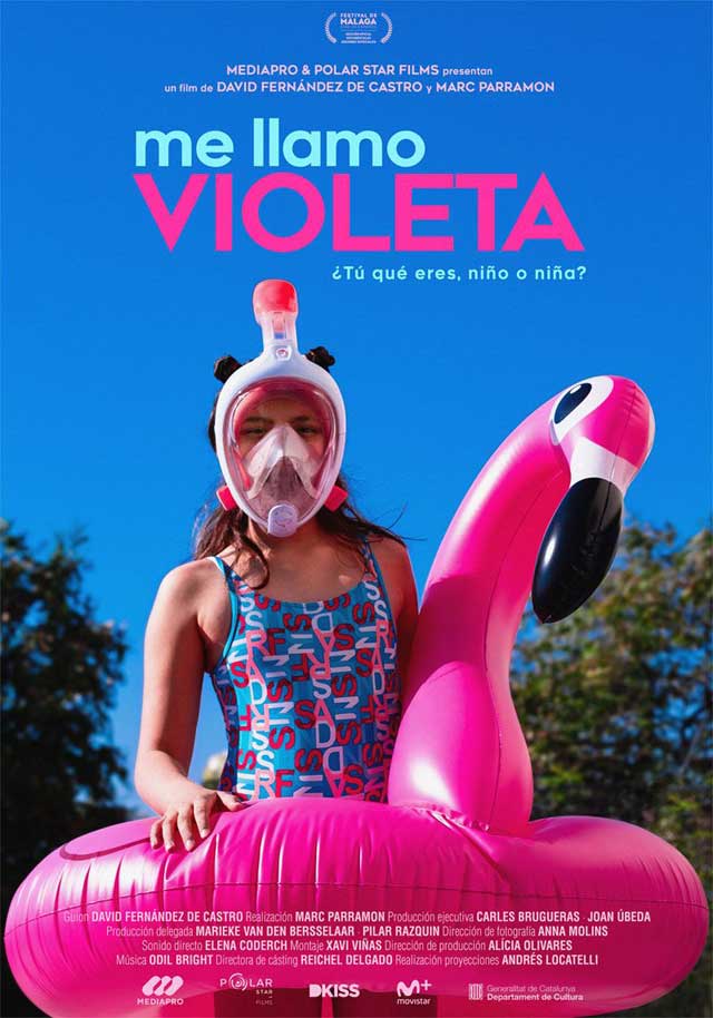 Me llamo Violeta - cartel