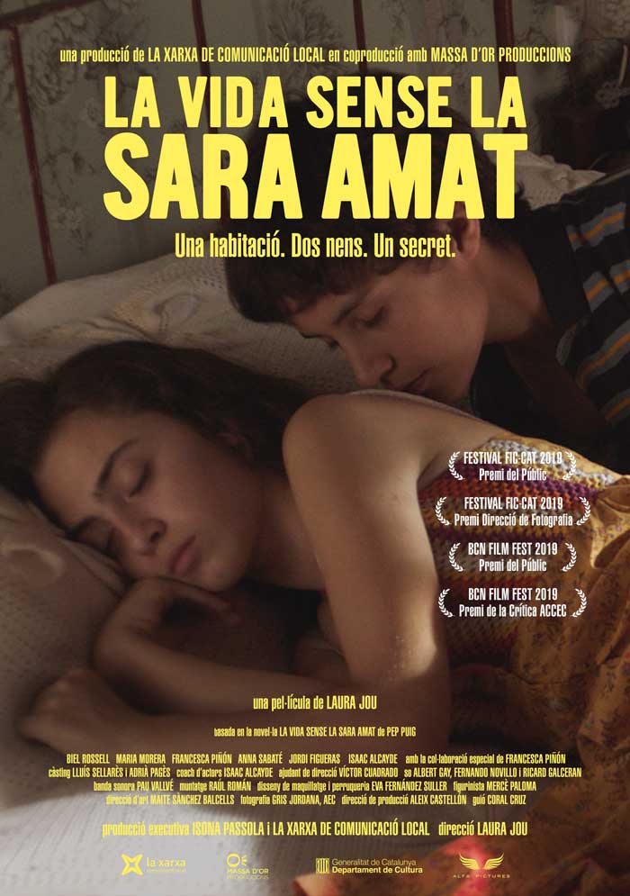 La vida sin Sara Amat - cartel