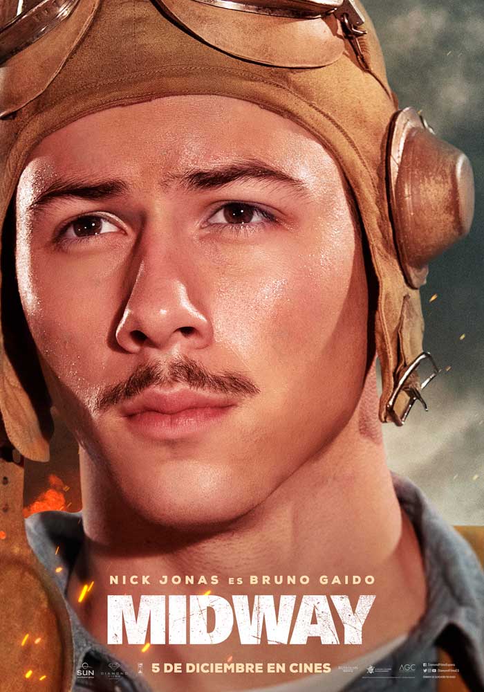 Midway - cartel Nick Jonas es Bruno Gaido
