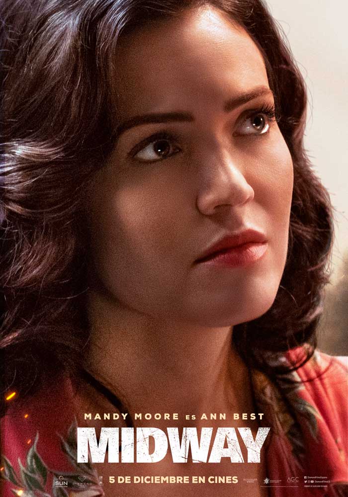 Midway - cartel Mandy Moore es Ann Best