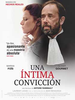 Cartel de Una íntima convicción