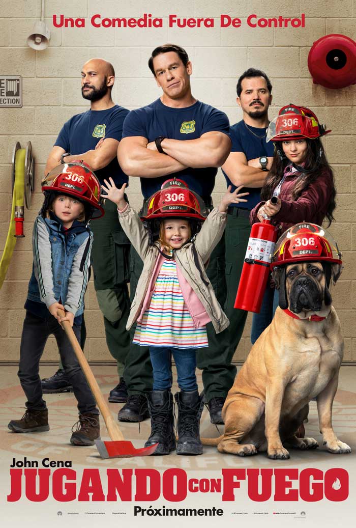 Jugando con fuego - cartel