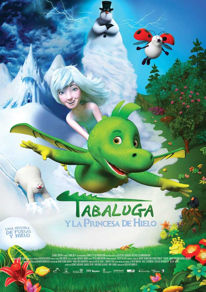 Tabaluga y la princesa de hielo - cartel