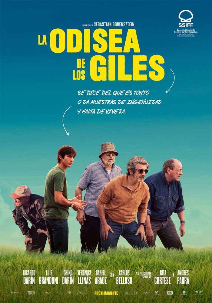 La odisea de los Giles - cartel teaser