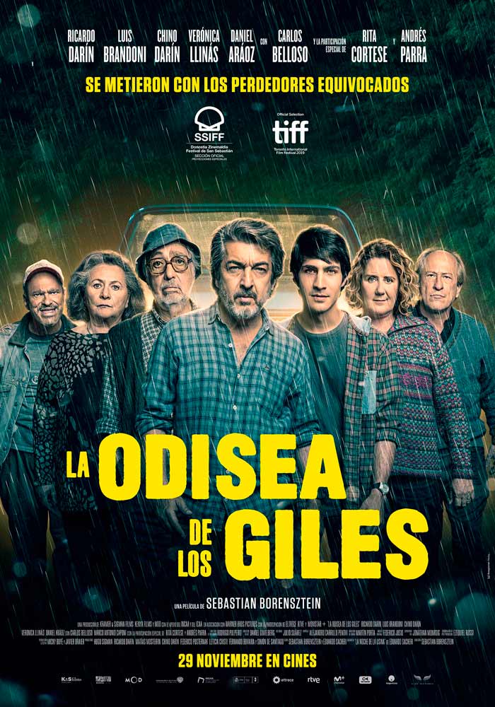 La odisea de los Giles - cartel