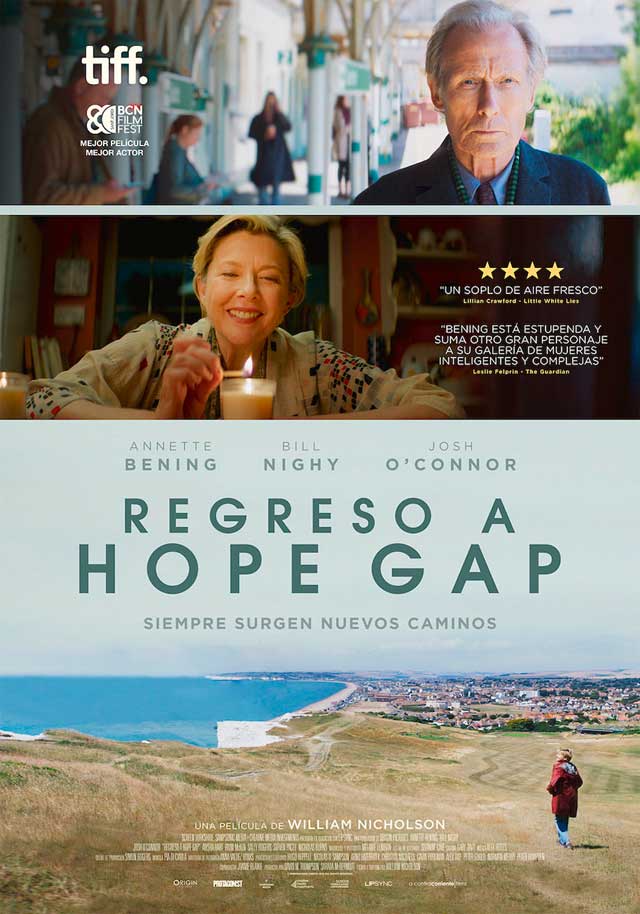 Regreso a Hope gap - cartel