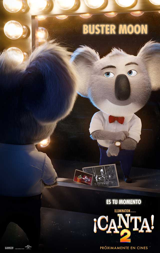 ¡Canta 2! - cartel Buster Moon