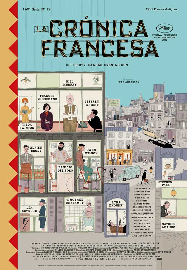 La crónica francesa - cartel