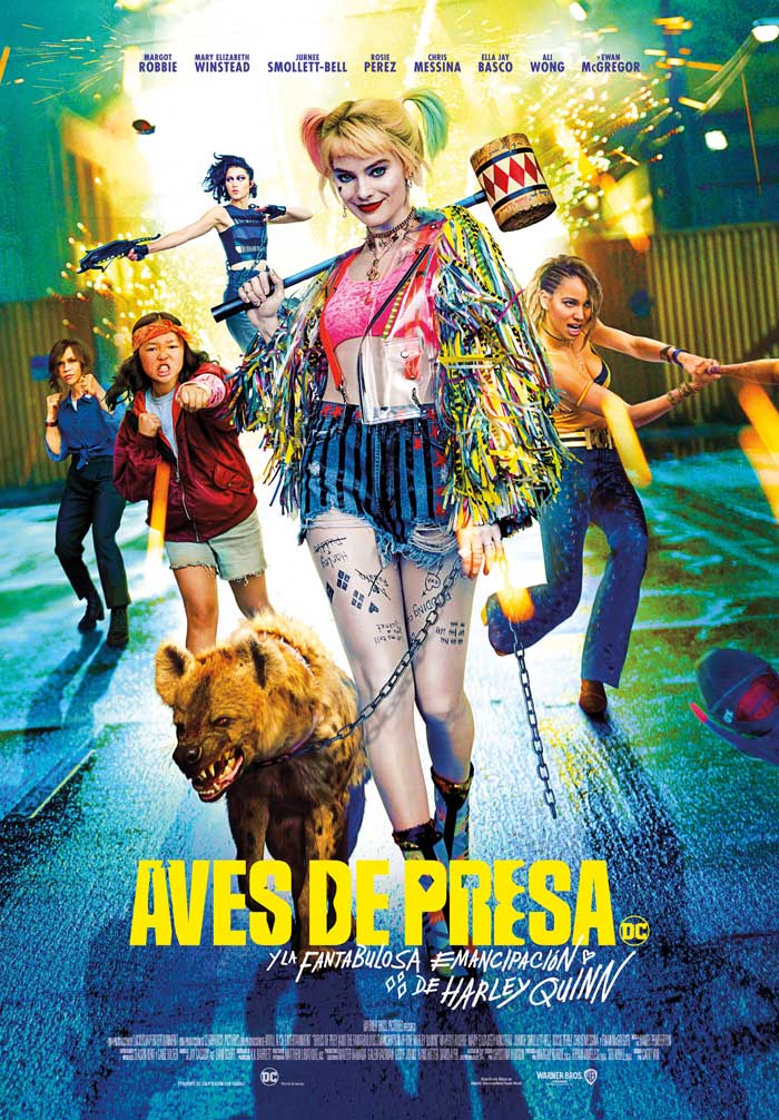 Aves de presa (y la fantabulosa emancipación de Harley Quinn) - cartel