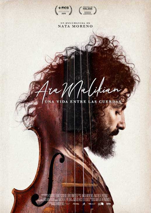 Ara Malikian, una vida entre las cuerdas - cartel
