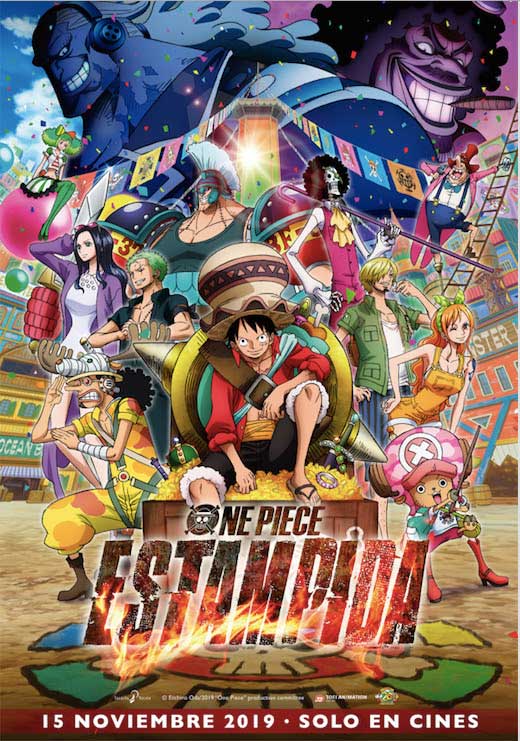 One piece: Estampida - cartel