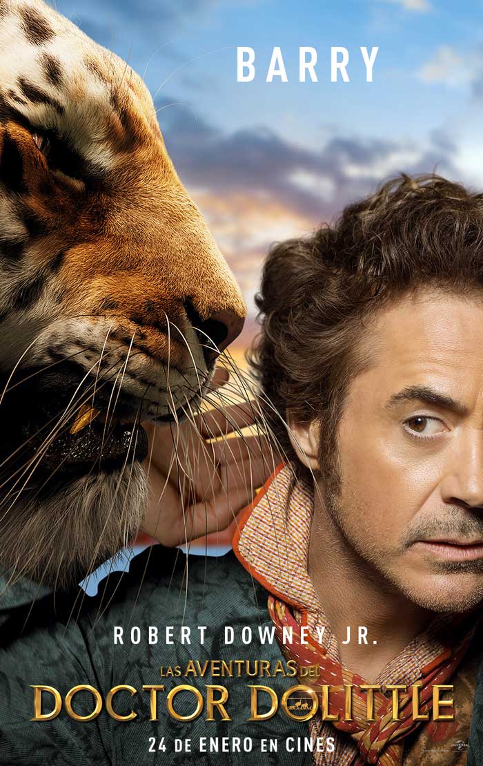 Las aventuras del Doctor Dolittle - cartel Barry