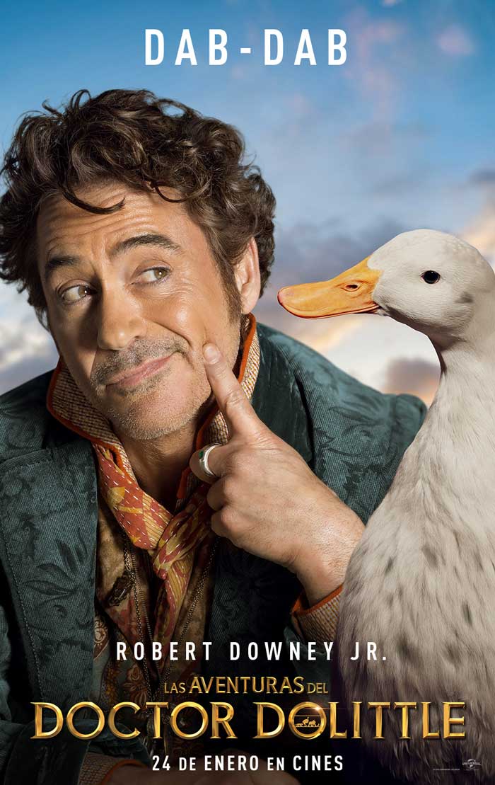 Las aventuras del Doctor Dolittle - cartel Dab-Dab