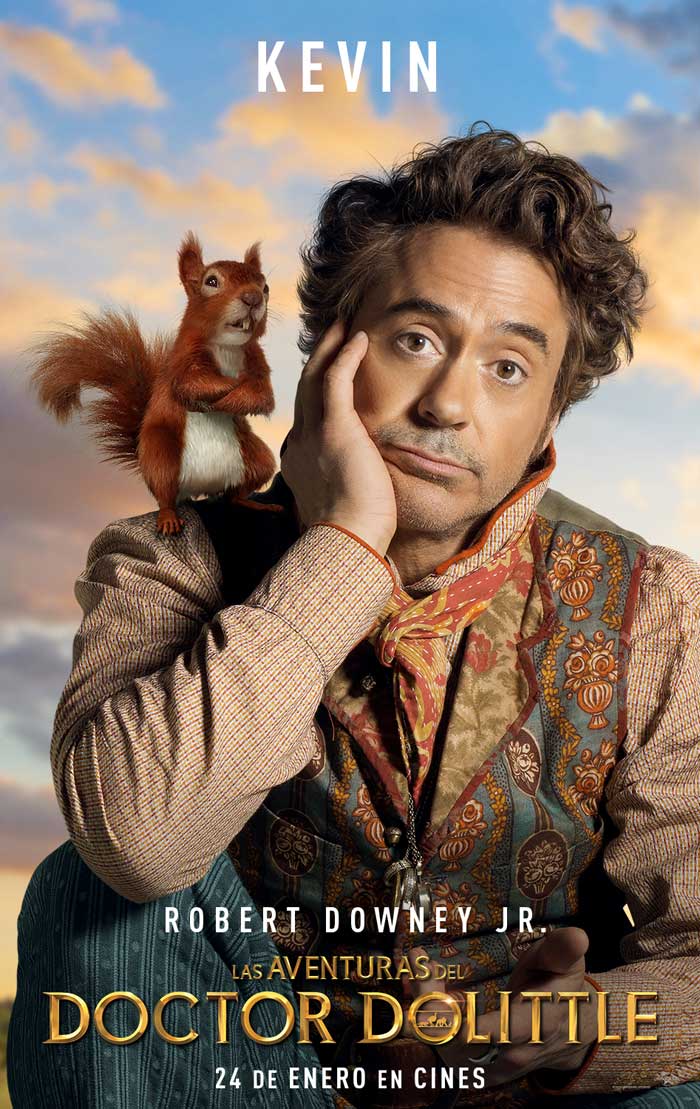 Las aventuras del Doctor Dolittle - cartel Kevin