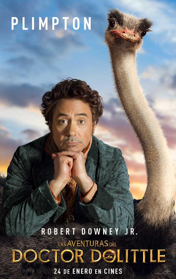 Las aventuras del Doctor Dolittle - cartel Plimpton