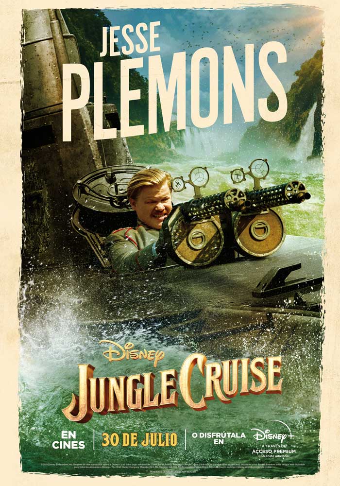 Jungle Cruise - cartel Jesse Plemons