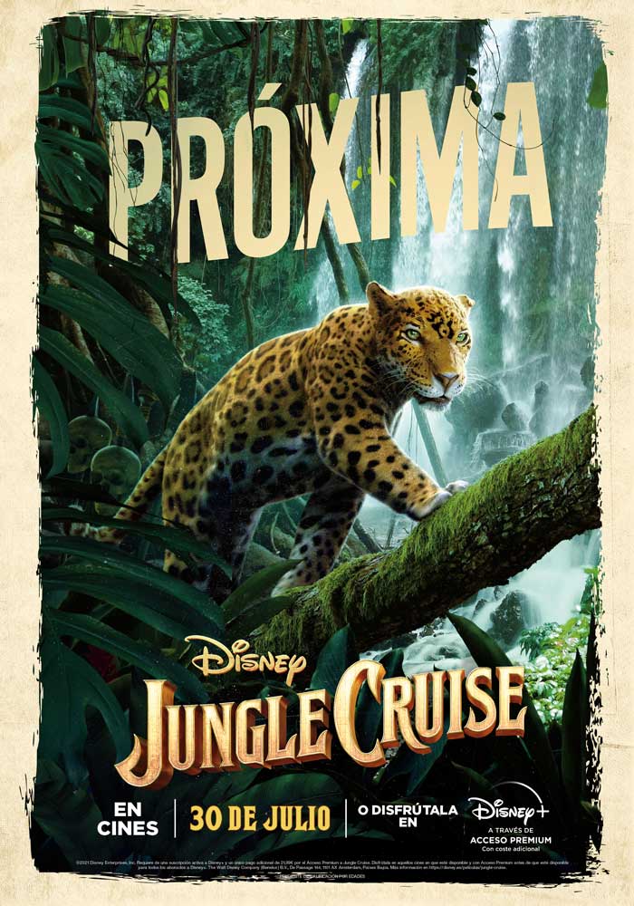 Jungle Cruise - cartel Próxima