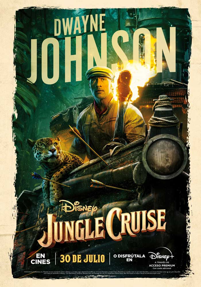 Jungle Cruise - cartel Dwayne Johnson