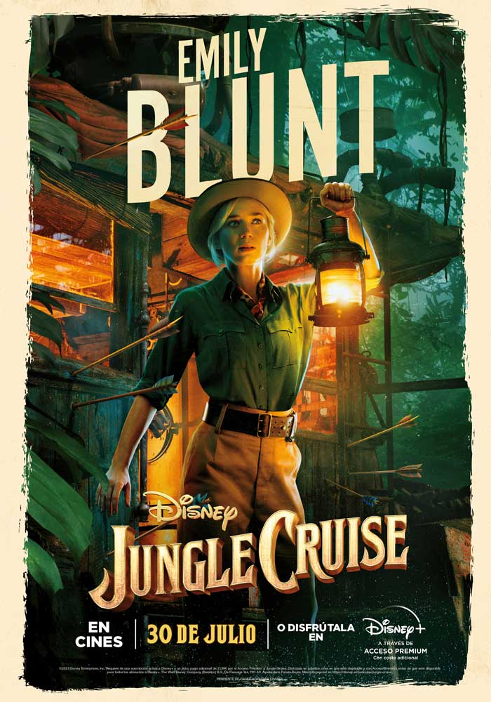 Jungle Cruise - cartel Emily Blunt