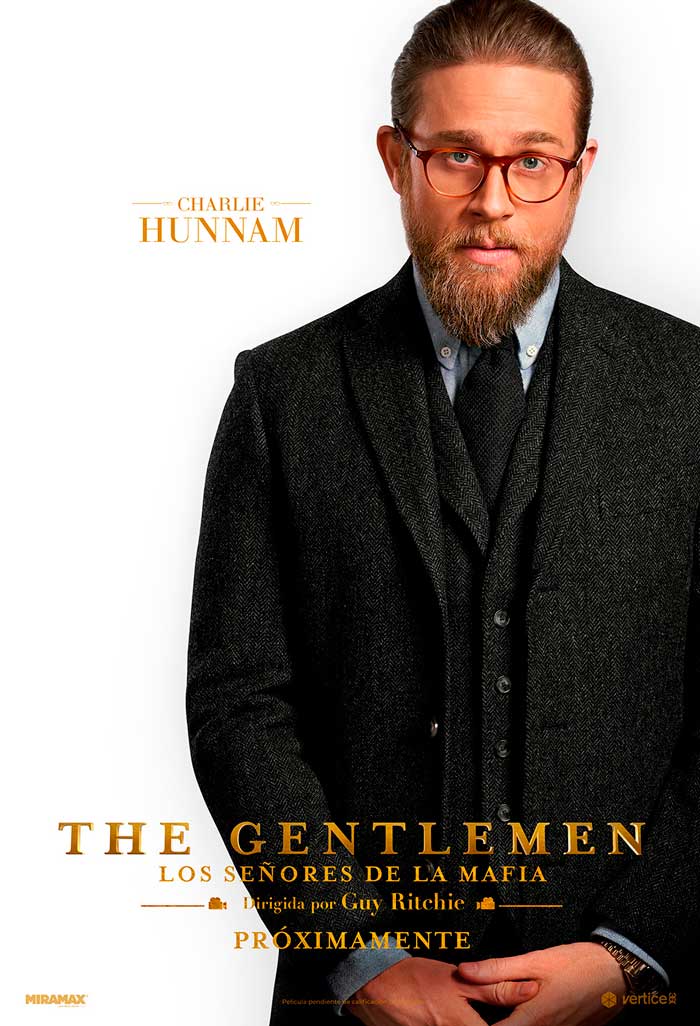 The gentlemen: Los señores de la mafia - cartel Charlie Hunnam