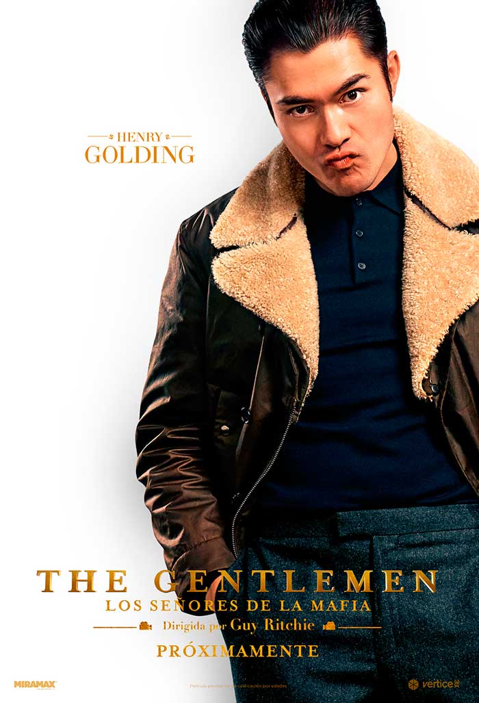 The gentlemen: Los señores de la mafia - cartel Henry Golding
