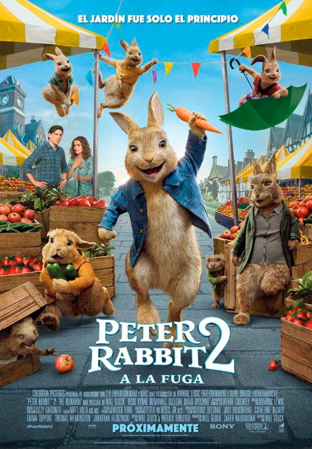 Peter Rabbit 2: A la fuga - cartel