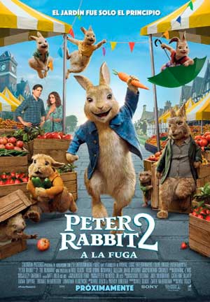Cartel de Peter Rabbit 2: A la fuga