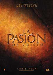 Cartel de La pasión de Cristo