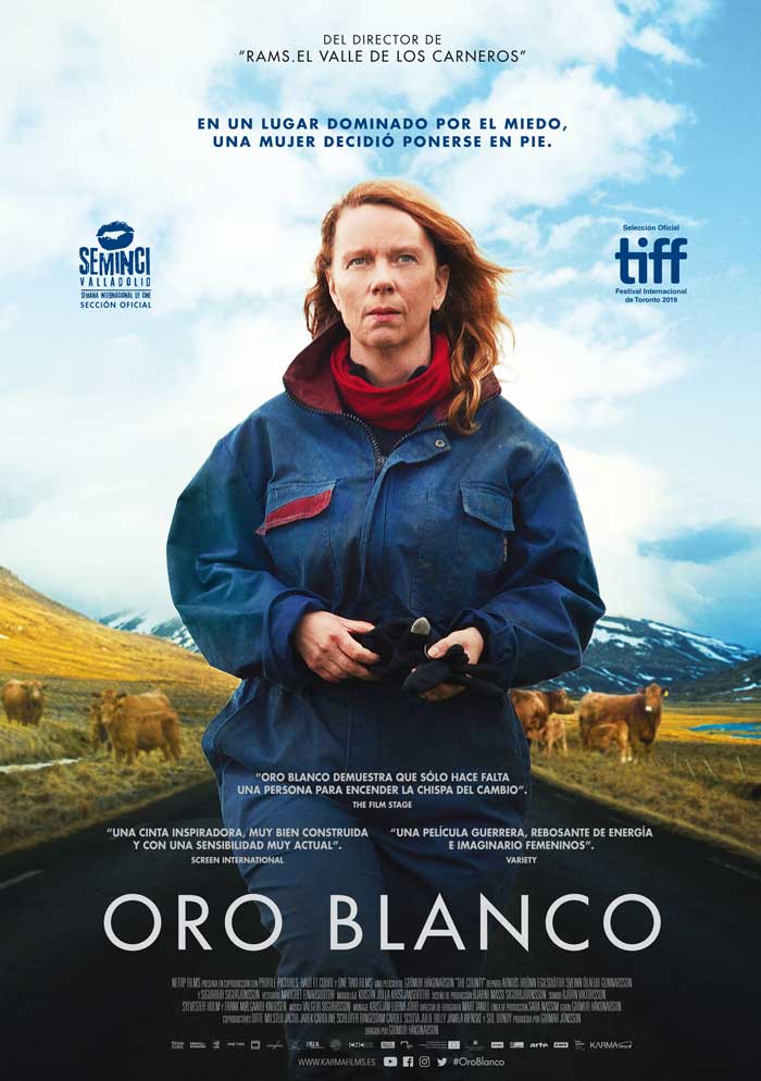 Oro blanco - cartel