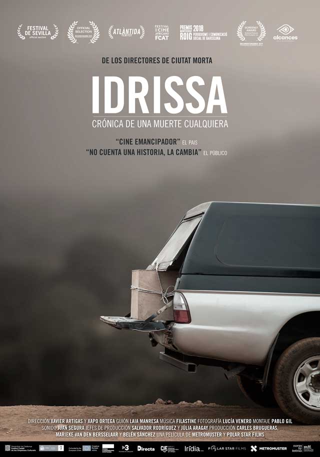 Idrissa, crónica de una muerte cualquiera - cartel