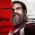Viuda negra cartel reducido David Harbour