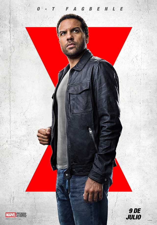 Viuda negra - cartel O-T Fagbenle