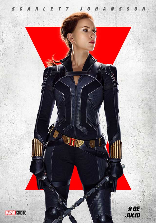 Viuda negra - cartel Scarlett Johansson