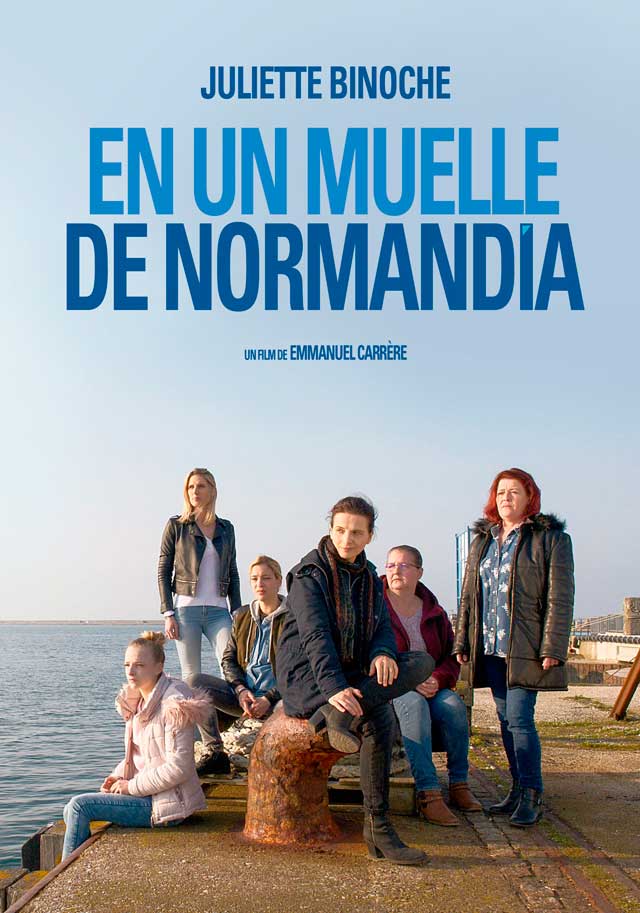 En un muelle de Normandía - cartel