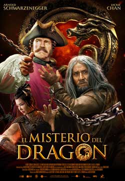 Cartel de El misterio del dragón