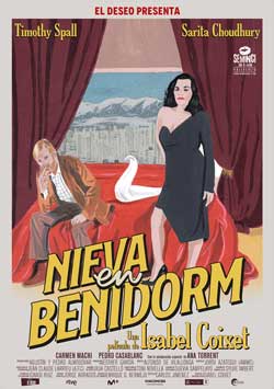Cartel de Nieva en Benidorm