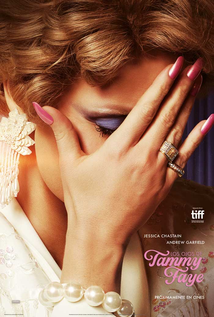 Los ojos de Tammy Faye - cartel teaser