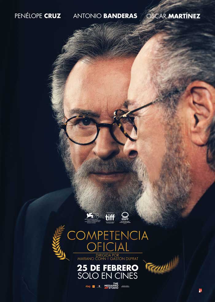 Competencia oficial - cartel Oscar Martínez