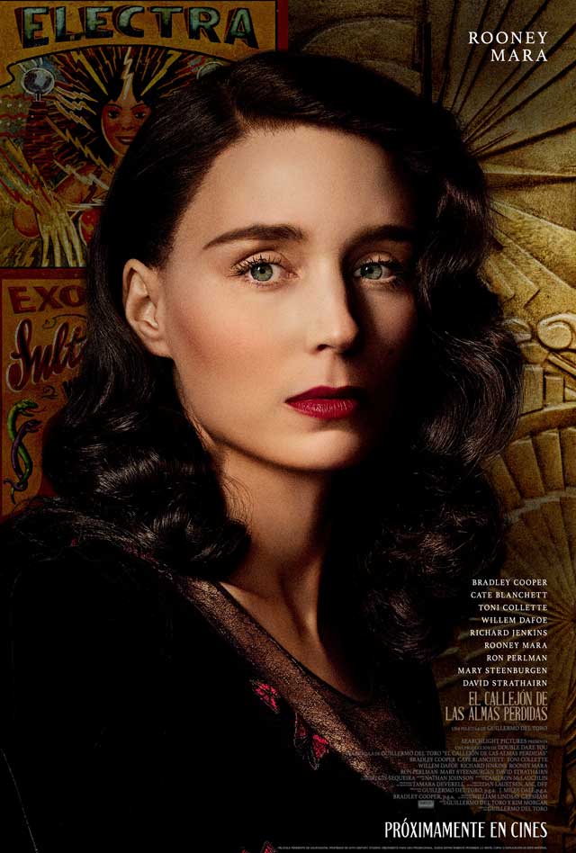 El callejón de las almas perdidas - cartel Rooney Mara