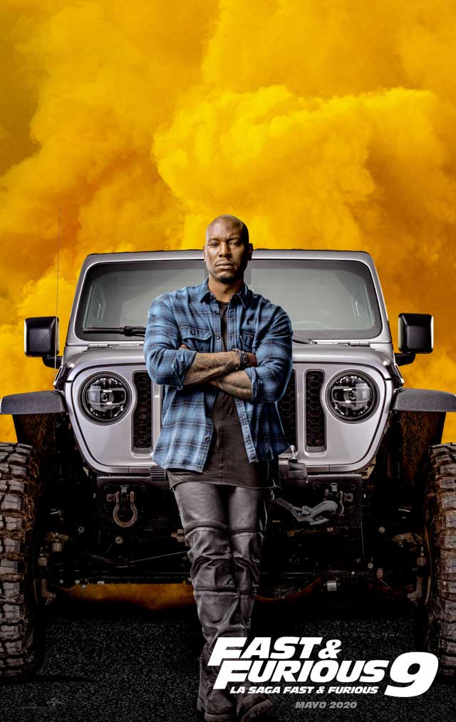 Fast & Furious 9 - cartel Tyrese Gibson