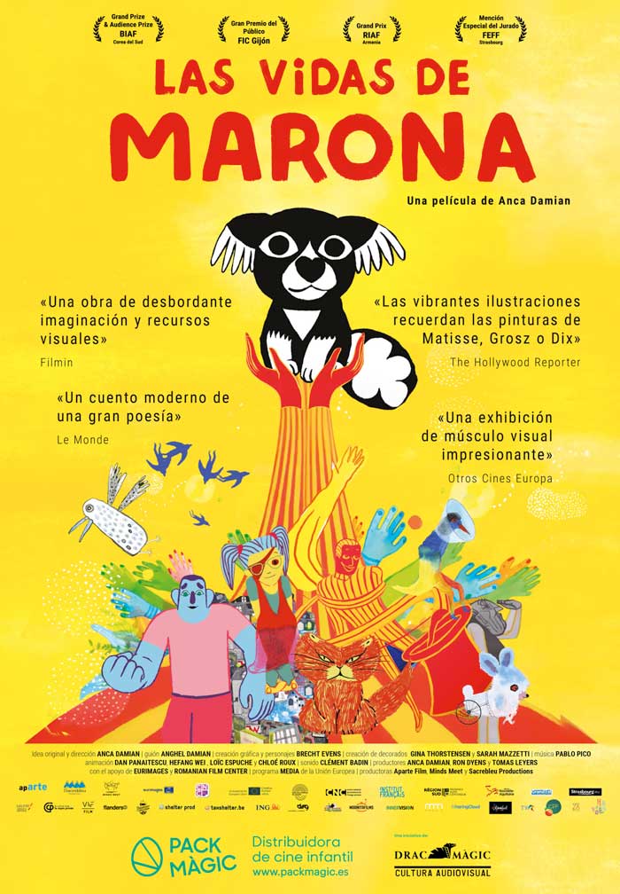 Las vidas de Marona - cartel