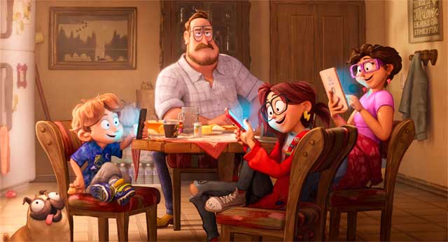 Los Mitchell contra las máquinas